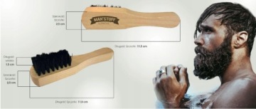 Масло для быстрого роста бороды Beard + BRUSH