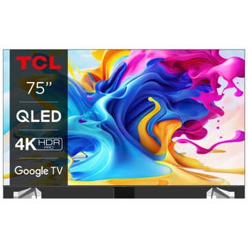 Smart TV TCL 75C649 75" 4K Ultra HD HDR D-