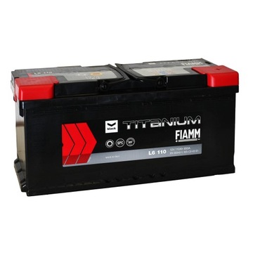 Akumulator Fiamm Titanium Black 12V 110 Ah P+ 950A L6 110