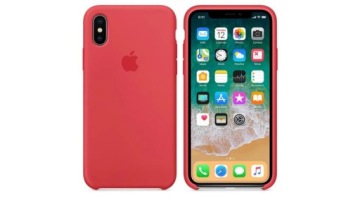 новый CASE Iphone X Силиконовый чехол Raspberry