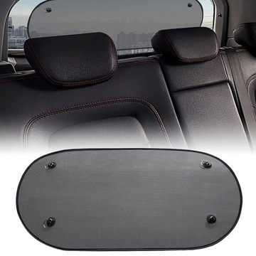 Солнцезащитная шторка ЗАДНЕГО ОКНА С присосками 100х50 см