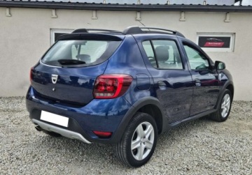 Dacia Sandero II Hatchback 5d Facelifting 0.9 TCe 90KM 2018 Dacia Sandero Stepway Lift SLICZNA Benzyna BOGATA WERSJA Oryginal ZADBANA, zdjęcie 1