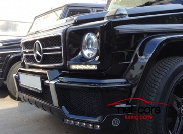 ZDERZAK DOKLADKA LED MERCEDES G W463 W461 G65 AMG