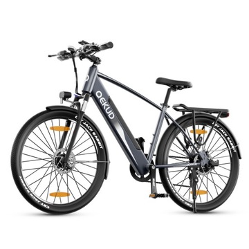 Qekud 27M204 e-Bike 27,5'' 36V 12,5Ah 250W e-City Citybik Rower szary