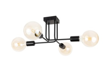 LAMPA NOWOCZESNA PLAFON STYL LOFT EDISON PAJĄK