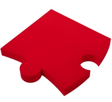 Puzzle akustický odhlučněný dekorativní panel 43 x 45 cm, tloušťka 5 cm, atesty