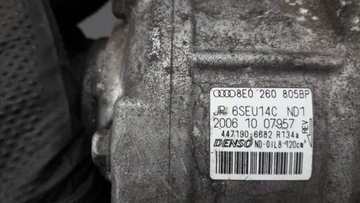 8E0260805BP KOMPRESOR KLIMATIZACE AUDI A4 B7 2.0