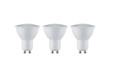 Paulmann Zestaw 3 szt. żarówek LED DIM GU10 5,5W 2700K 110° - biały
