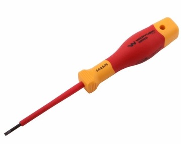 Wkrętak płaski izolowany 2.5 x 75 mm Waryński