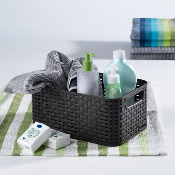 КОНТЕЙНЕР ДЛЯ ХРАНЕНИЯ КОРЗИНЫ CURVER, КОРИЧНЕВЫЙ