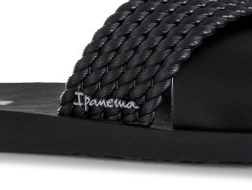 Klapki damskie IPANEMA STREET II FEM BLACK/BLACK