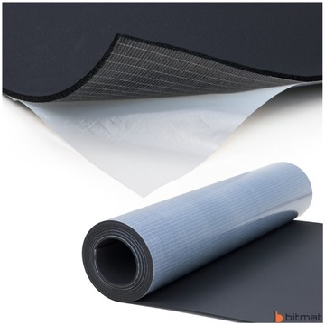 САМОКЛЕЯЩАЯСЯ ПЕНА 1м² MAT 6MM шумоизоляция теплоизоляция