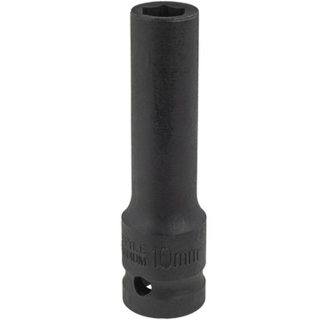 ДЛИННАЯ УДАРНАЯ ГОЛОВКА, КЛЮЧ 1/2 ДЮЙМА, 10 ММ