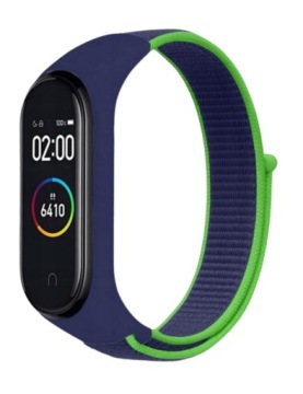 Xiaomi mi Band 3/4/5/6/7 черный нейлоновый ремешок выберите другие цвета