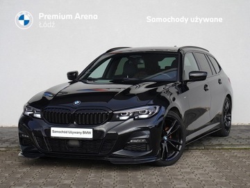 BMW Seria 3 G20-G21 Touring 2.0 320d 190KM 2019 BMW 320 190KM, xDrive, M-Pakiet, Hak, Kamera cofan