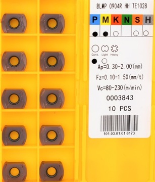 PŁYTKI WIELOOSTRZOWE BLMP 0904R HH TE1028