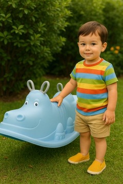 Качалка в саду качание для детей, качающая лошадь 2-3 человека