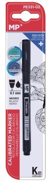 CIENKOPIS DŁUGOPIS CZARNY PRECYZYJNY MP 0,1 mm