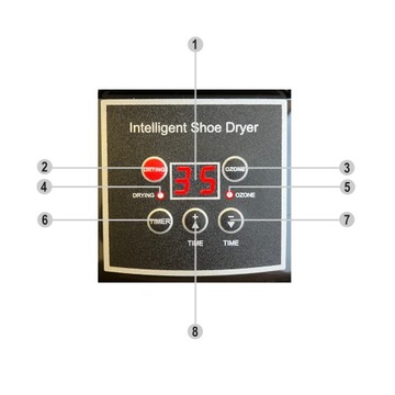 Сушилка для обуви С функцией СТЕРИЛИЗАЦИИ ОЗОНОМ БОЛЬШОЙ МОЩНЫЙ ЭФФЕКТИВНЫЙ таймер
