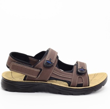 СПОРТИВНЫЕ САНДАЛИИ МУЖСКИЕ, РЕГУЛИРОВКА НА ЛИПУЧКЕ