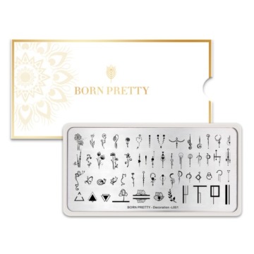 BORN PRETTY - Олово для штамповки - DECORATION-L001
