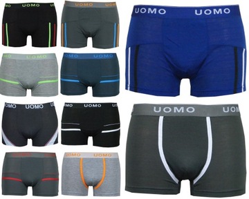 W# 10 x BOKSERKI męskie UOMO bawełna XL
