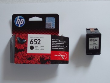 Пустой картридж HP 652 Black