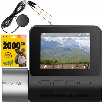 70mai Wideorejestrator A510 Kamera samochodowa HDR + UP04 + STARTER PLUSH