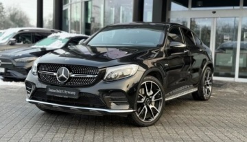 Mercedes GLC C253 SUV AMG 3.0 AMG 43 367KM 2017 Mercedes-Benz GLC GLC43 Coupe, salon PL, bezwypadkowy, serwis ASO, bogate