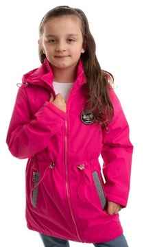 ВЕСЕННЯЯ КУРТКА-ПАРКА для девочек размер 158 см