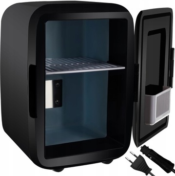 LODÓWKA TURYSTYCZNA 2w1 PRZENOŚNA SAMOCHODOWA 12V MINI SLIM 4L 220-240V