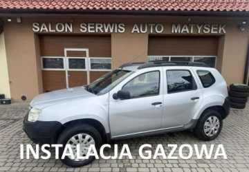 Dacia Duster I SUV 1.6 16V 105KM 2011 Dacia Duster 1,6 105KM LPG Klimatyzacja Krajowy Serwisowany 1.6 105KM
