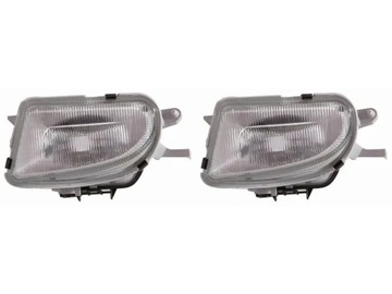 2X SVĚTLA MLHOVKOVÉ HALOGEN ABAKUS L+P DO MERCEDES-BENZ CLK (C208)