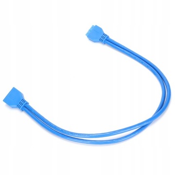 УДЛИНИТЕЛЬ USB 3.0, 20-контактный разъем «папа-мама», 50 см.