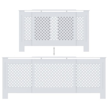 БЕЛАЯ КРЫШКА РАДИАТОРА, 205СМ