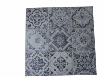 TERAKOTA OD RĘKI PŁYTKI 60X60 PATCHWORKI PODŁOGA