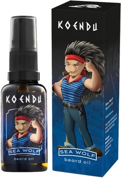 Koendu sea wolf - Odżywczy olejek do brody grejpfrut, mięta, wetiweria 10ml