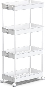 SPACEKEEPER regał półka wózek organizer 4 poziomy