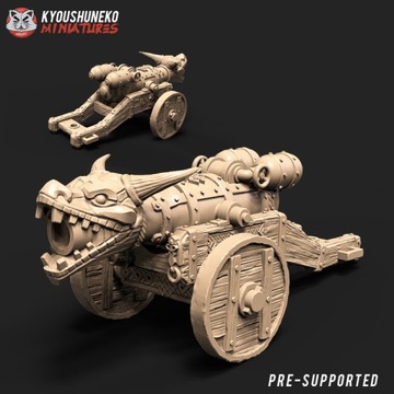 Flame cannon Dwarf i Dispossed CoS 3d