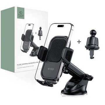 UCHWYT SAMOCHODOWY NA KOKPIT / KRATKĘ - TECH-PROTECT V6 UNIVERSAL