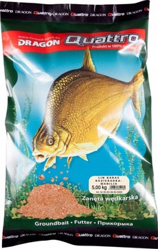 Dragon zanęta Quattro LIN KARAŚ KOZIERADKA WANILIA 5kg