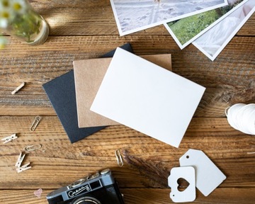 Белый футляр Упаковка Конверт Фотобокс 10х15 БЕЛЫЙ