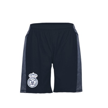 REAL MADRYT spodenki piłkarskie, sportowe WF CZARNE r. 158cm