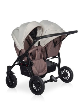 КОЛЯСКА RIKO BASIC SAXO TWIN 3В1 - ЦВЕТ 03 ЛАТТЕ
