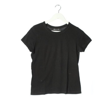 ZARA Koszulka basic Rozm. EU 40 czarny Basic Shirt