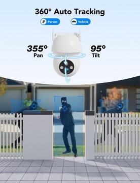 НАРУЖНАЯ КАМЕРА GNCC GK 1 PRO PTZ 360° IP WIFI 3MP