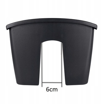 Горшок для балюстрады балюстрады антрацит