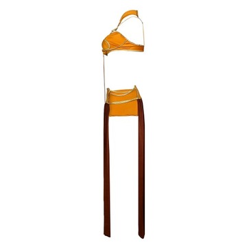 Комплект из бюстгальтера и юбки для танца живота для женщин