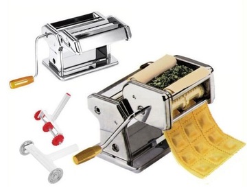 МАРКОННАЯ МАШИНА 6 В 1 ТЕСТО ПЕЛЬМЕНИ РАВИОЛИ ЛАЗАНЬЯ РУКОВОДСТВО