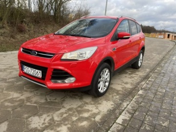Ford Kuga II SUV 2.0 TDCi 150KM 2015 Ford Kuga Opłacony 2.0 TDCi Trend Klimatronic, zdjęcie 2